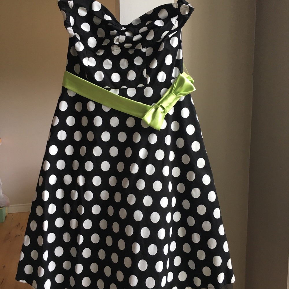 Ruby Rox Polka Dot Dress